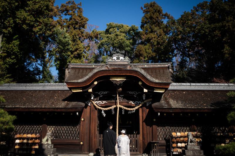 梅宮大社での和装前撮り