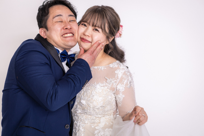 ほっぺた合わせ