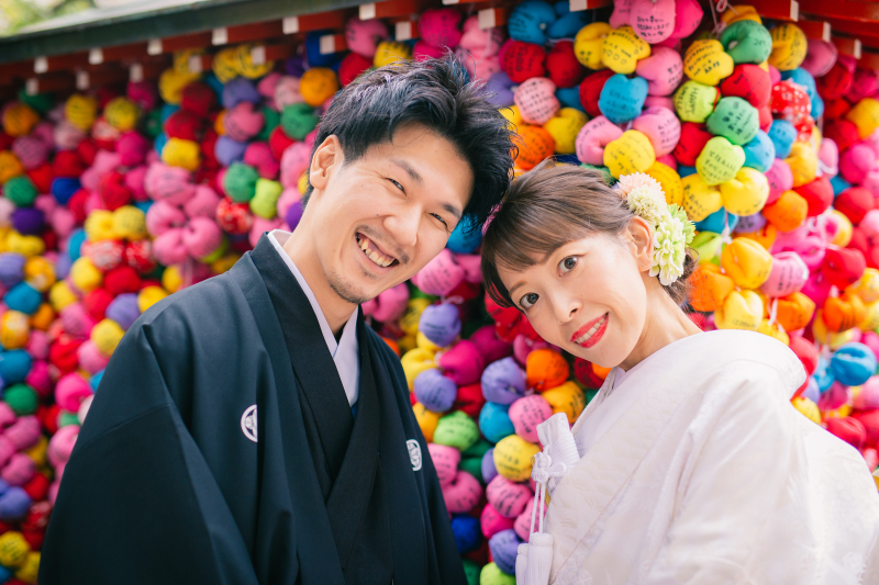 白無垢　八坂の塔周辺にて