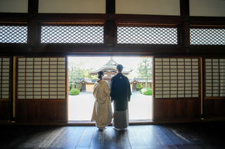 金戒光明寺で白無垢撮影！