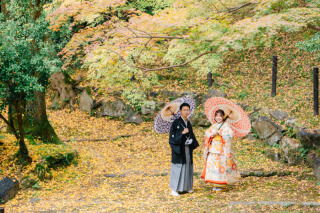 円山公園＆カラフルスタジオで撮影！