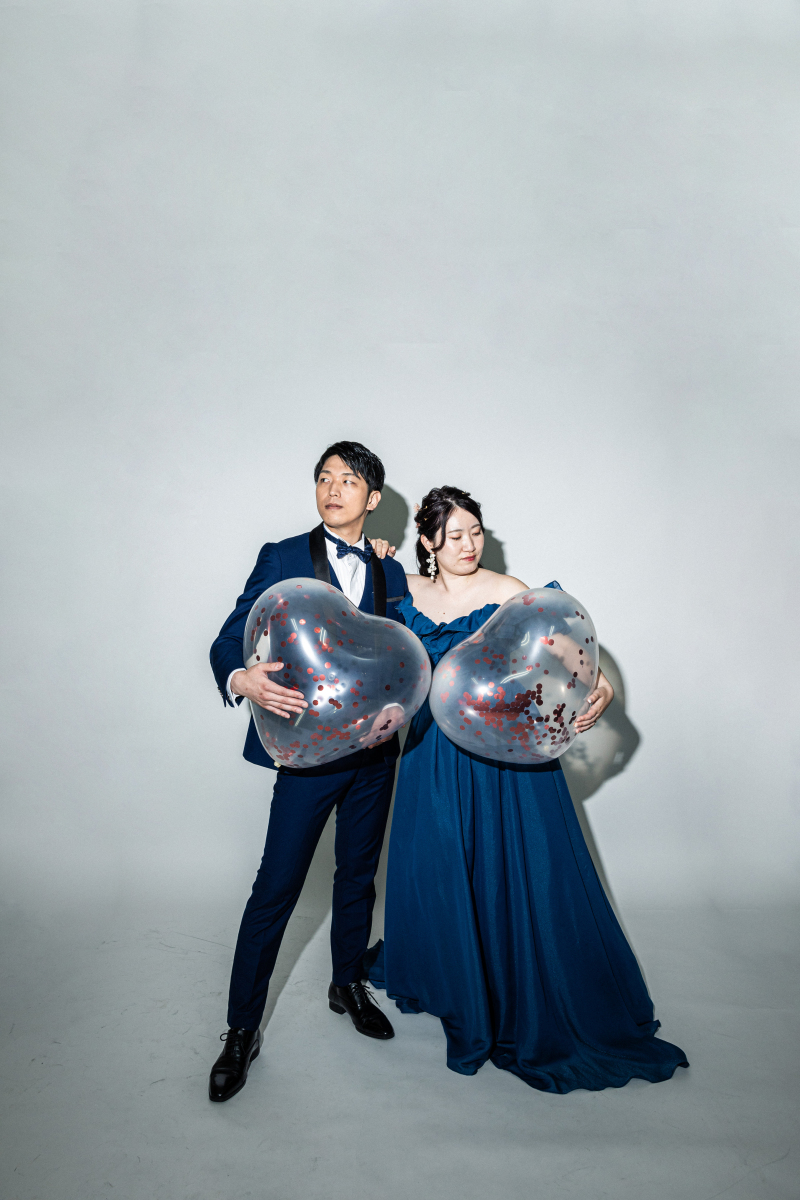 お二人らしく楽しい前撮り♪｜ロケ撮影＆スタジオ