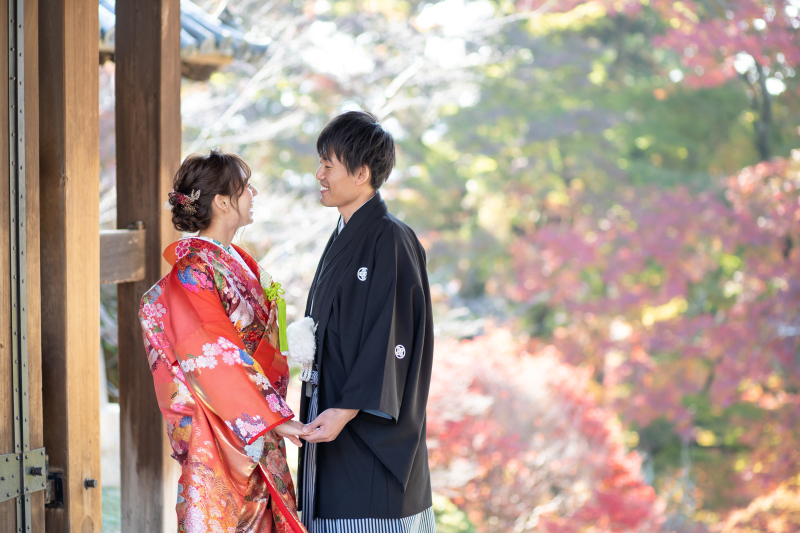 見つめ合って...