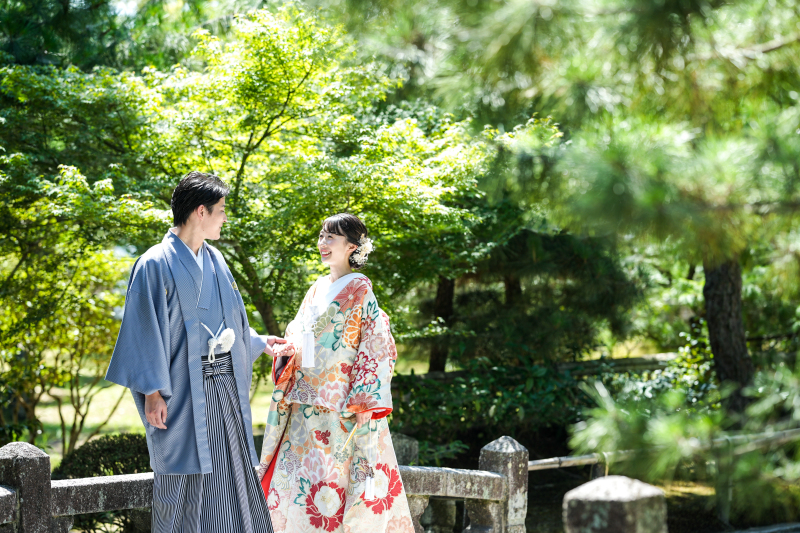 見つめ合うお二人