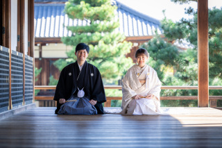 大覚寺で和装ロケ撮影！｜10月