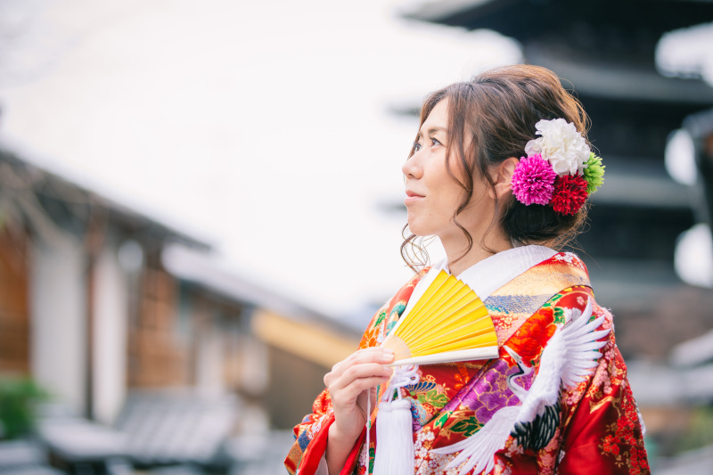 新婦様ソロショット