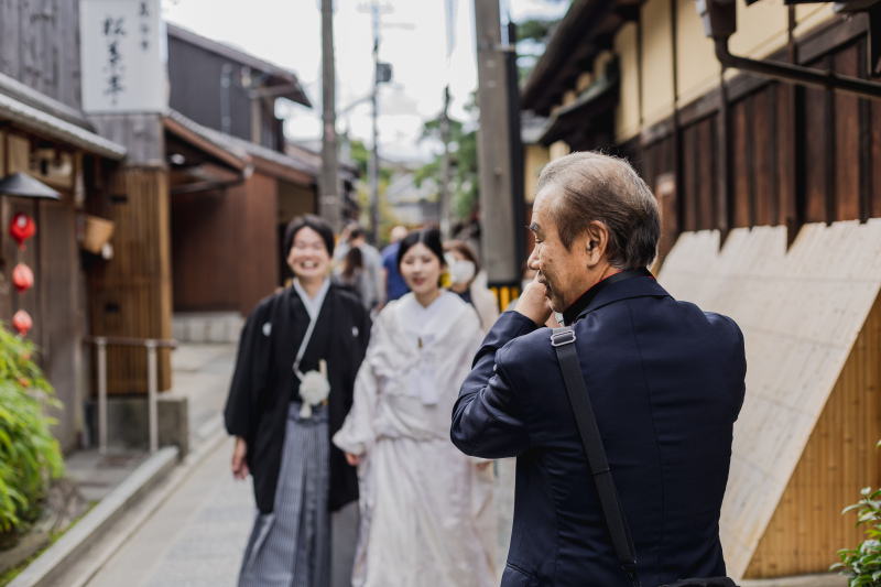 同行のご家族と