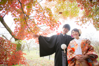 自然公園にて...