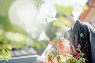 ふんわりとした光がステキ　ロケ撮影