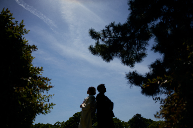 シルエットショット