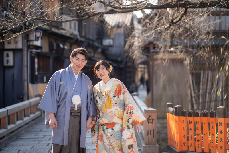 祇園撮影スタートです