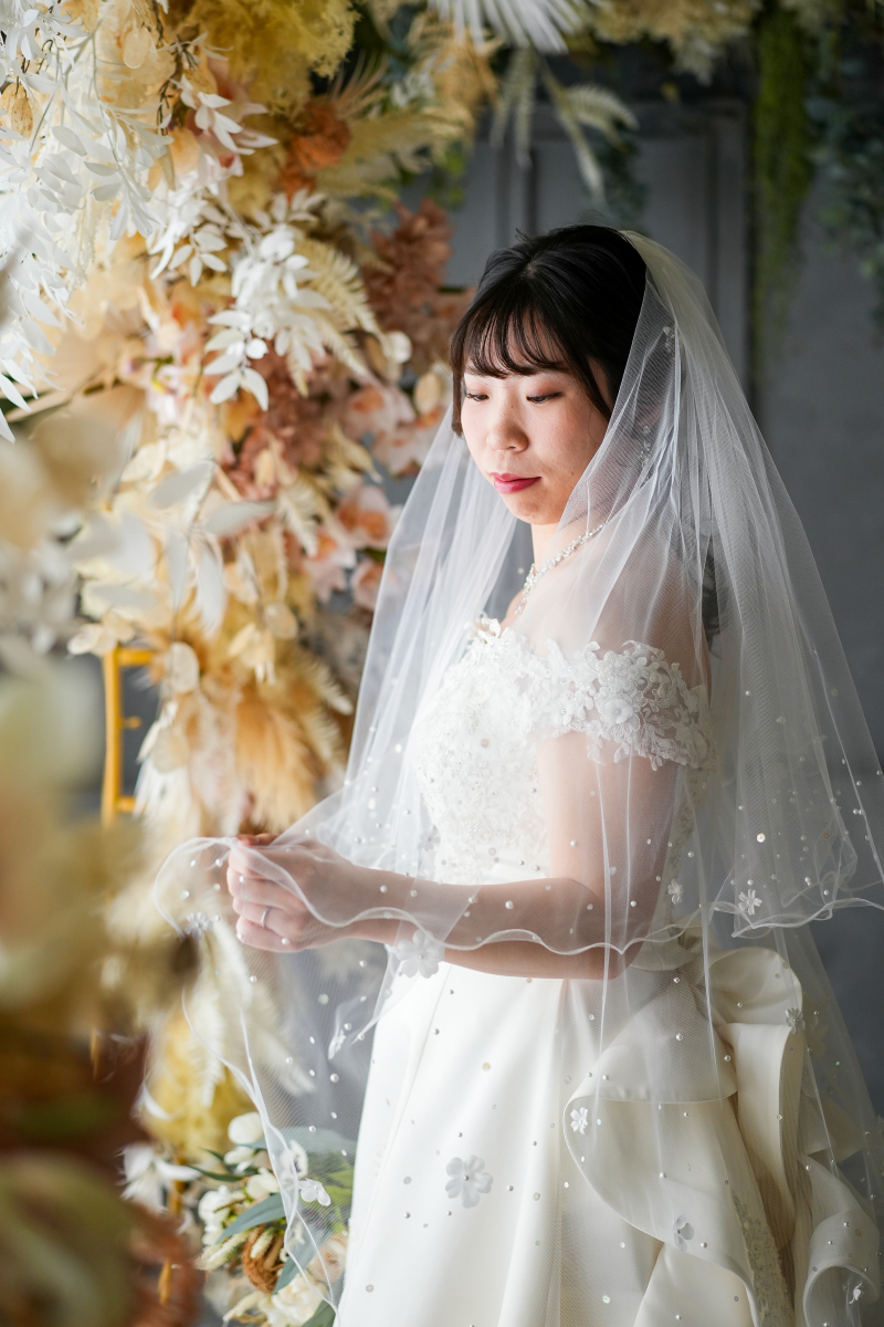 新婦様のソロショット