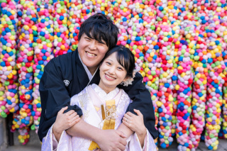 八坂の塔付近で白無垢前撮り♪