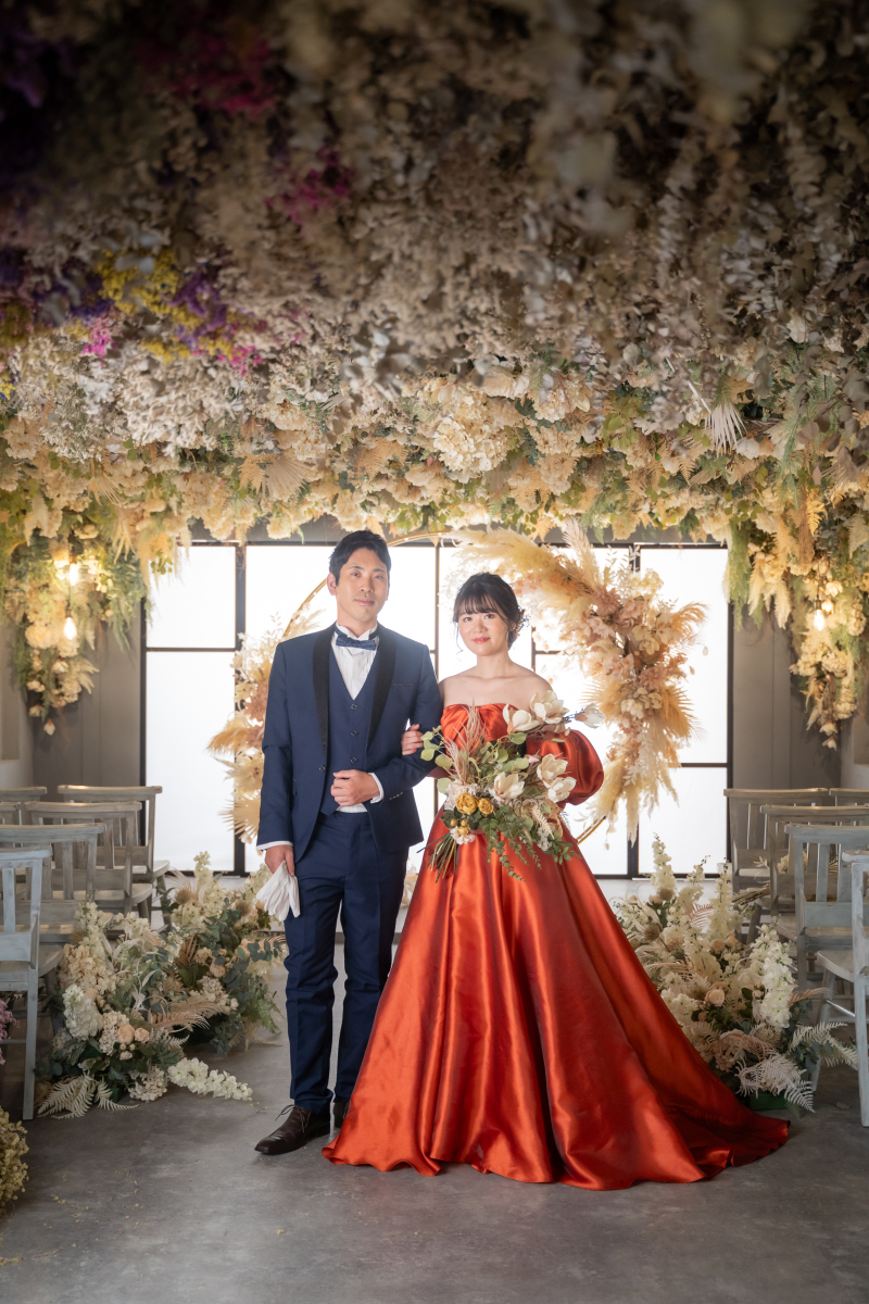 カラードレスへ