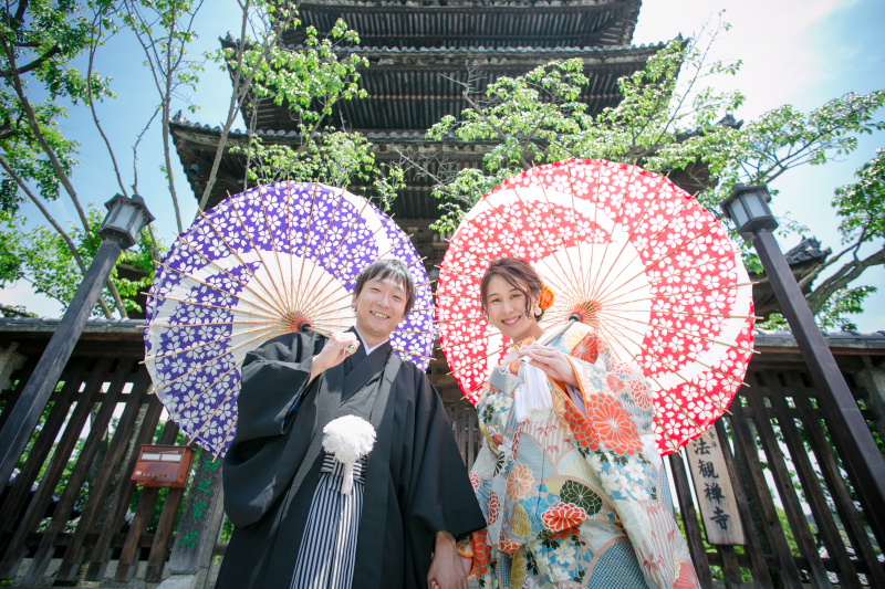 和装にピッタリの番傘！