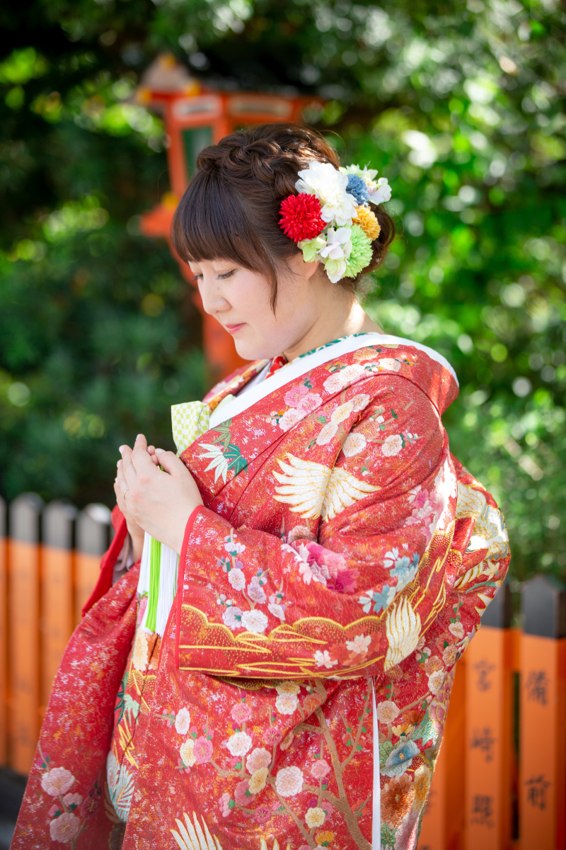 新婦様おひとりで