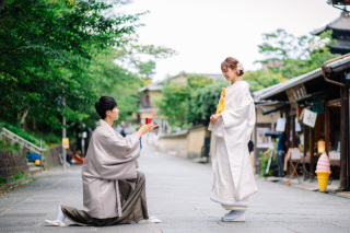 白無垢で前撮り♬