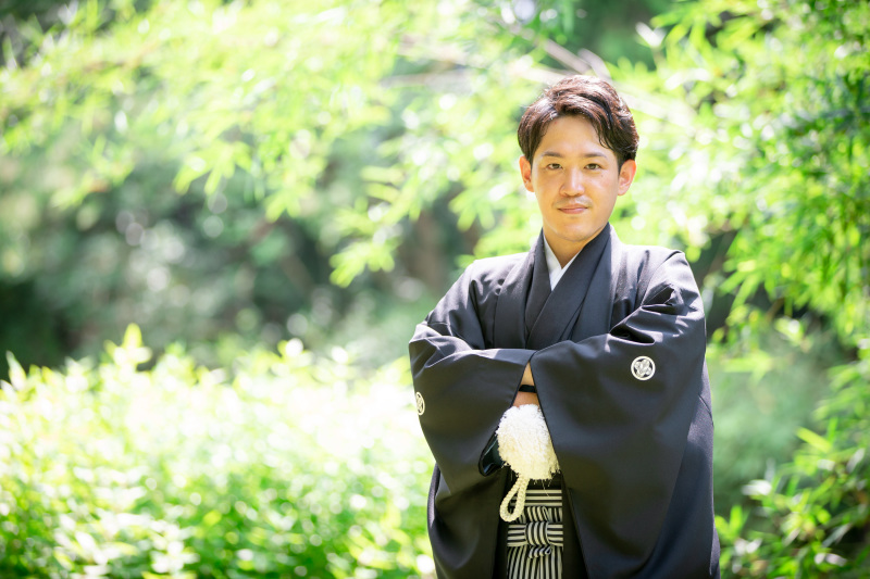 新郎様ソロショット