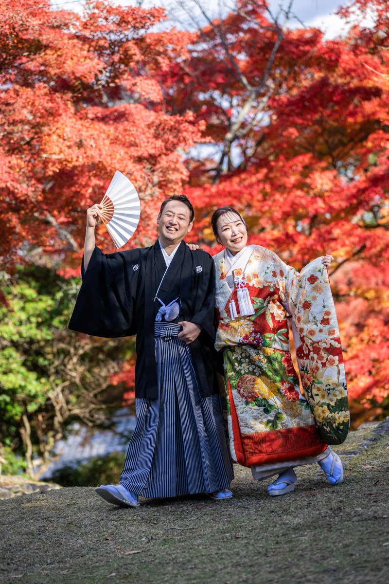 お茶目なポージング