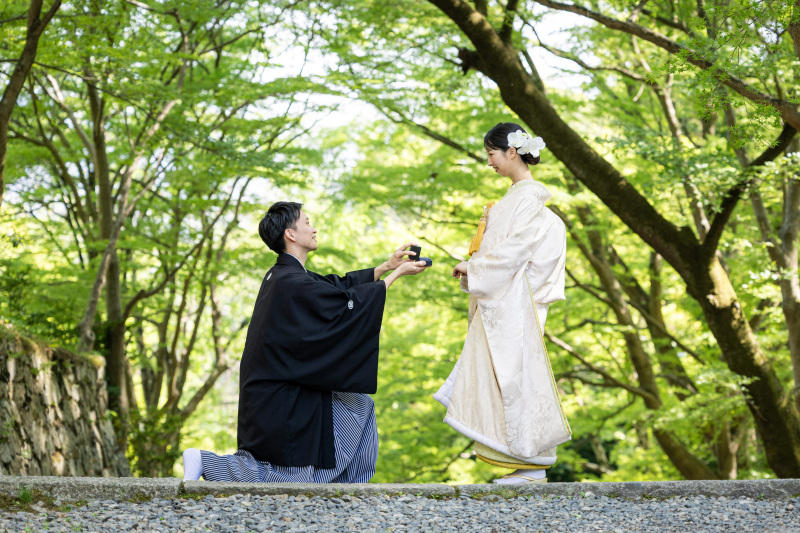 プロポーズ風ショット