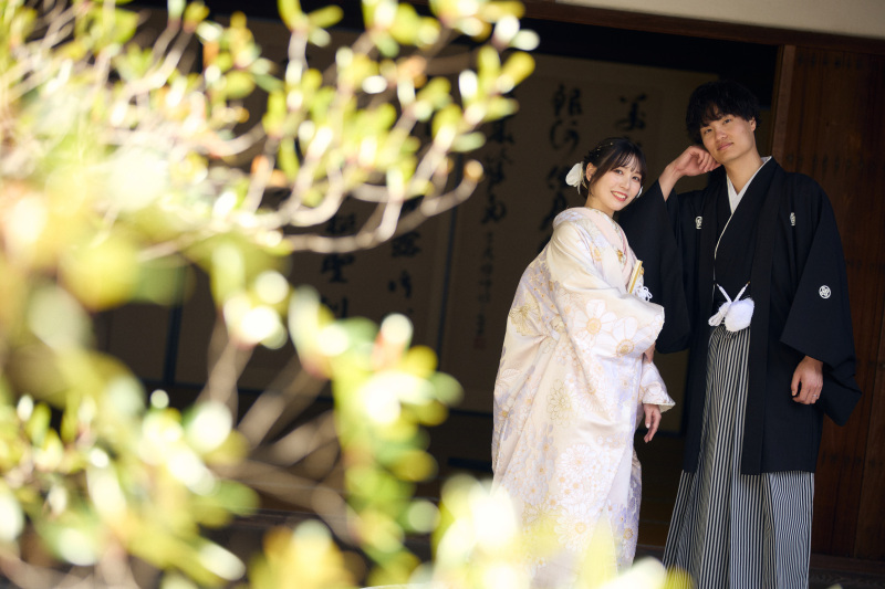 縁側でのショット