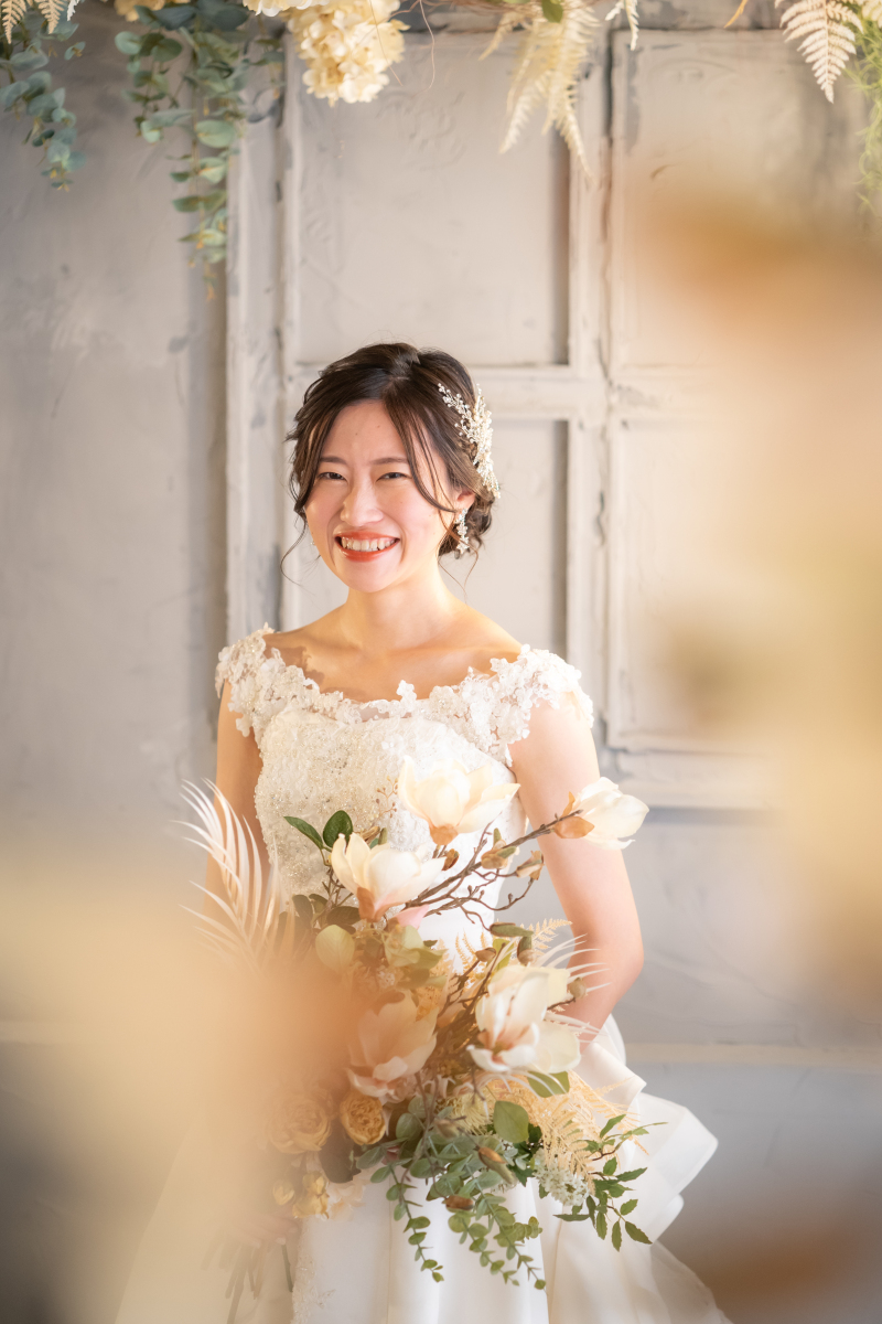 新婦様のソロショット