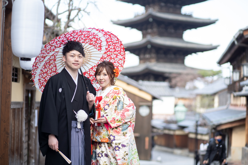 番傘～八坂の塔とともに～