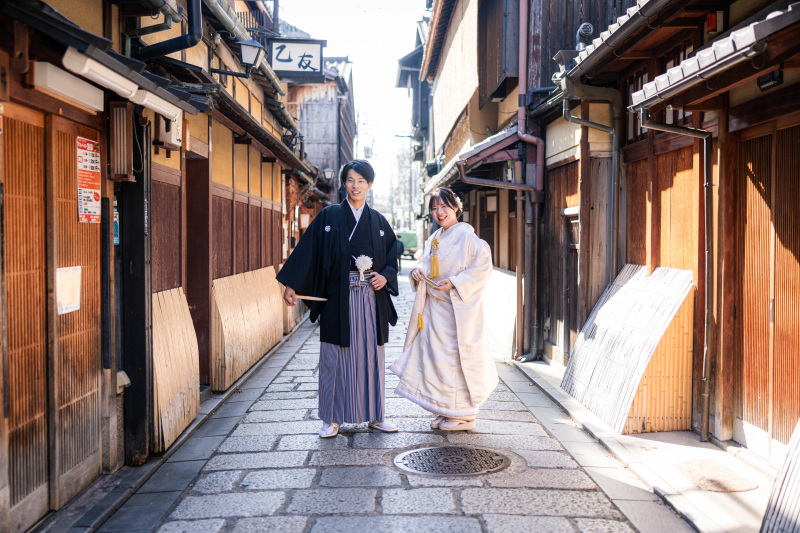 11月の祇園＆カラフルスタジオ｜京都前撮り