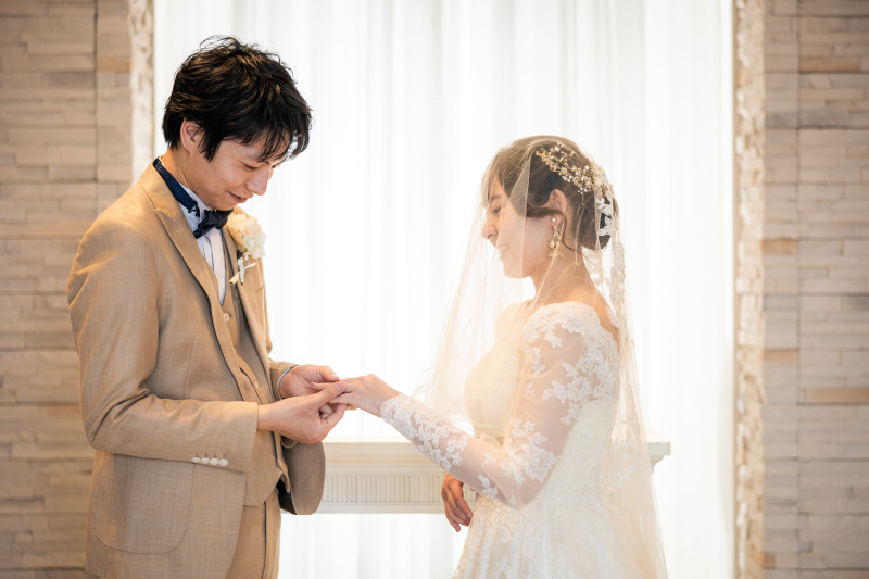 フォトウェディングらしく