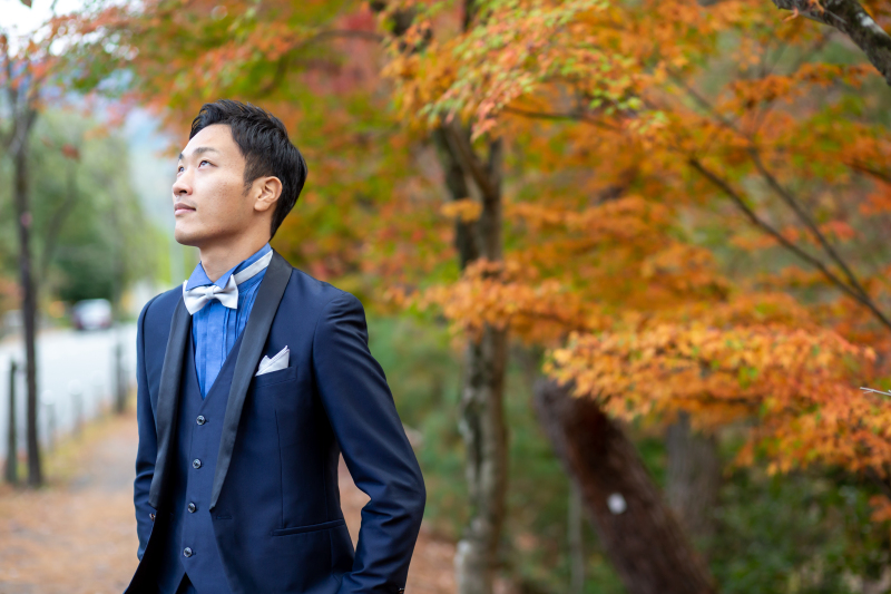 新郎様ソロショット