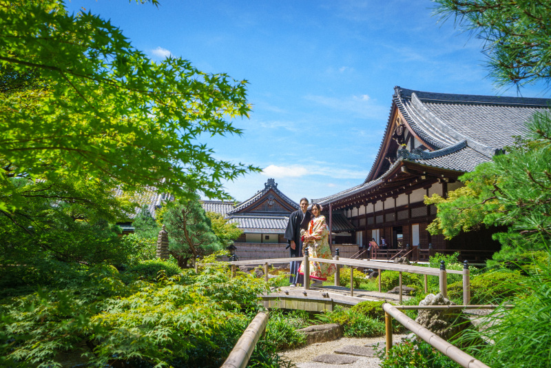 金戒光明寺ロケ　色打掛１点