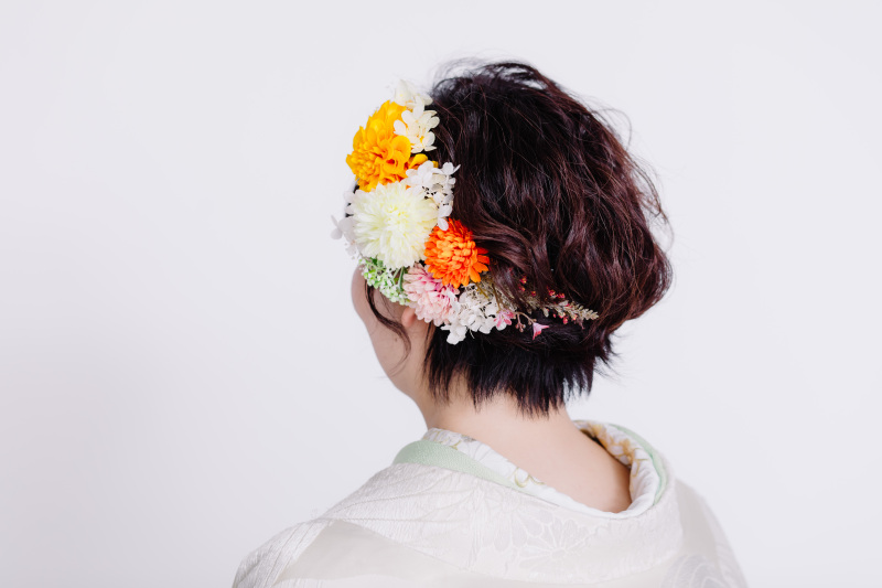 新婦様ヘアスタイル