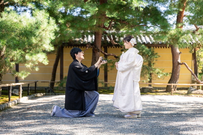 プロポーズ風ショット