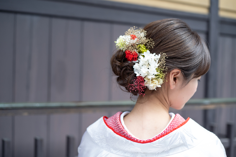 新婦さんのソロショット