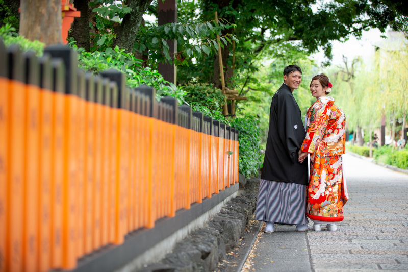 振り向きショット