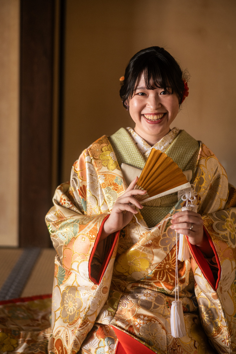 新婦様のソロショット