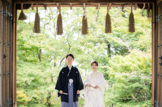 毘沙門堂での和装前撮り