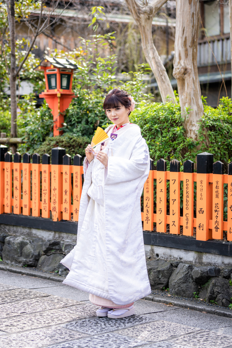 新婦様のソロショット