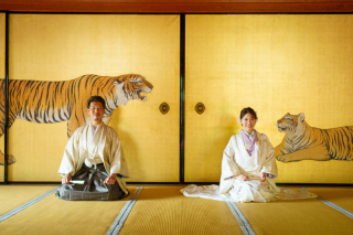 金戒光明寺で白無垢ロケ