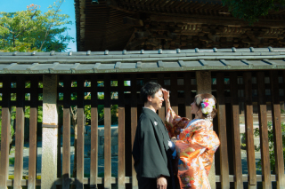 八坂の塔とお面