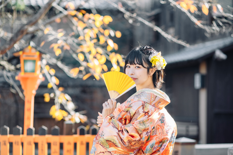 新婦様のソロショット