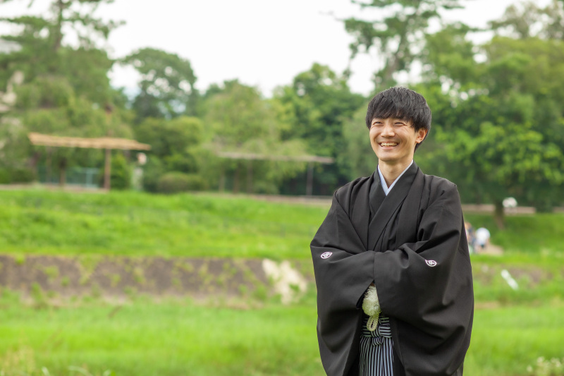 新郎様ソロショット