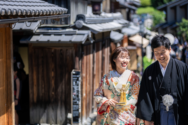 先ずは八坂付近にて