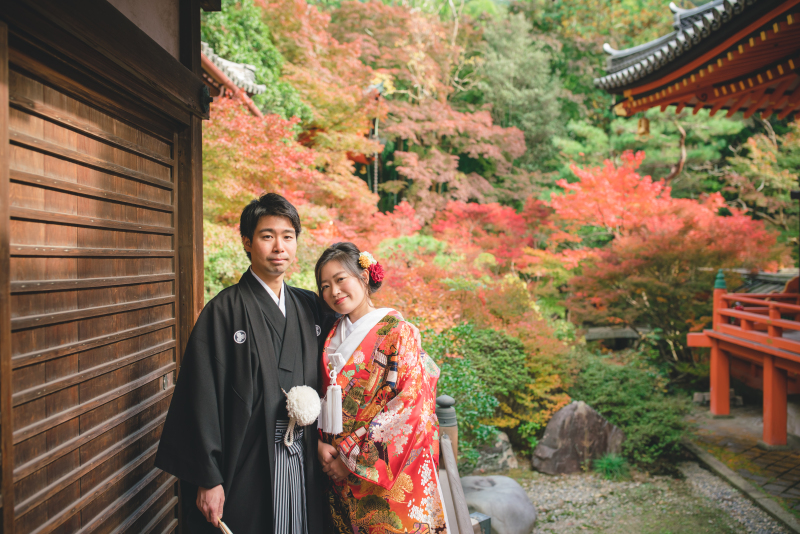 紅葉のグラデーション