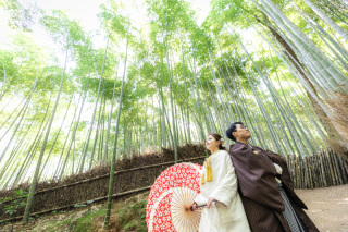 嵐山での撮影
