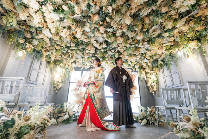 和装も洋装も楽しむスタジオ撮影！