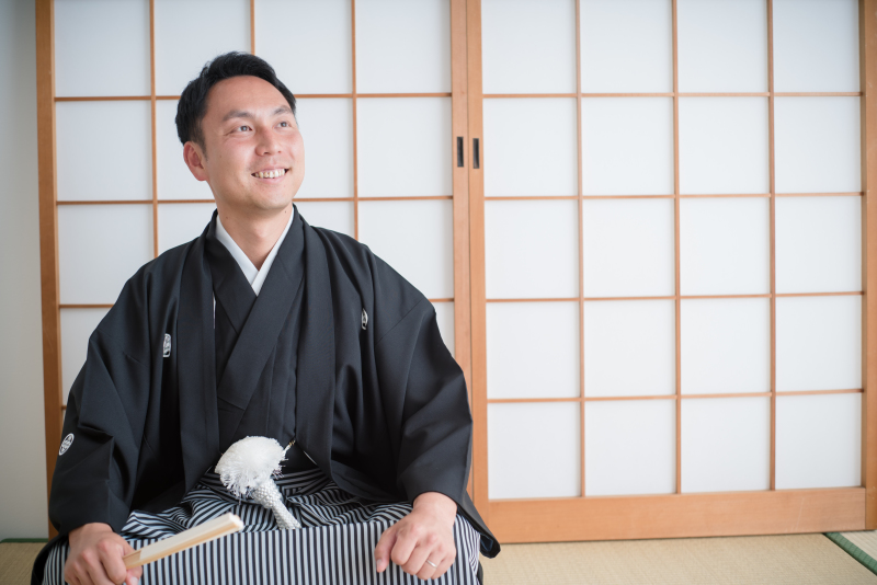 新郎様ソロショット