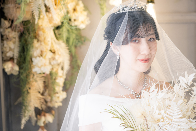 ベールを使って