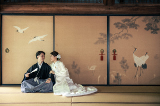 立本寺にて白無垢撮影！