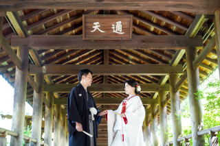 新緑シーズンの東福寺にて